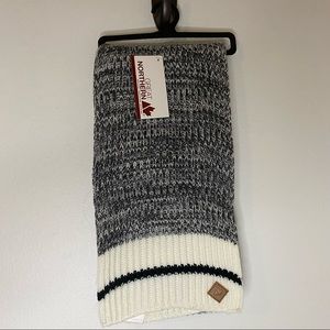 NWT Great Northern Apparel heather grey scarf